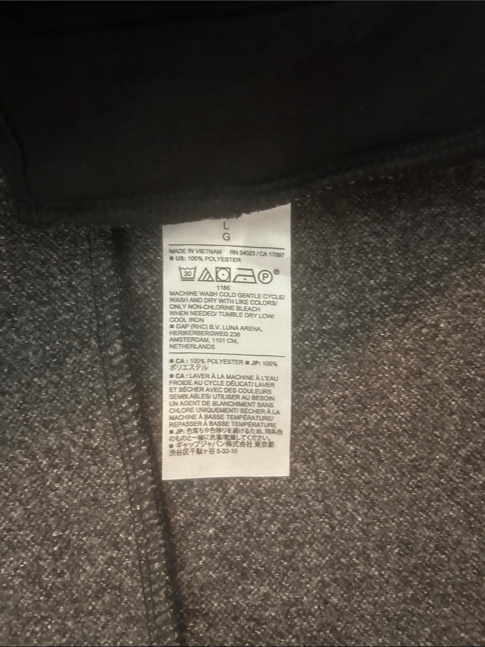 Banana Republic Women’s Coat Charcoal Gray Single-Button Size Large - Picture 11 of 12